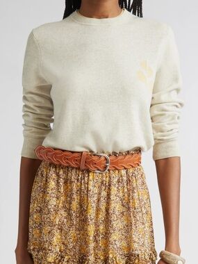 Isabel Marant Lanta Cotton & Wool Sweater